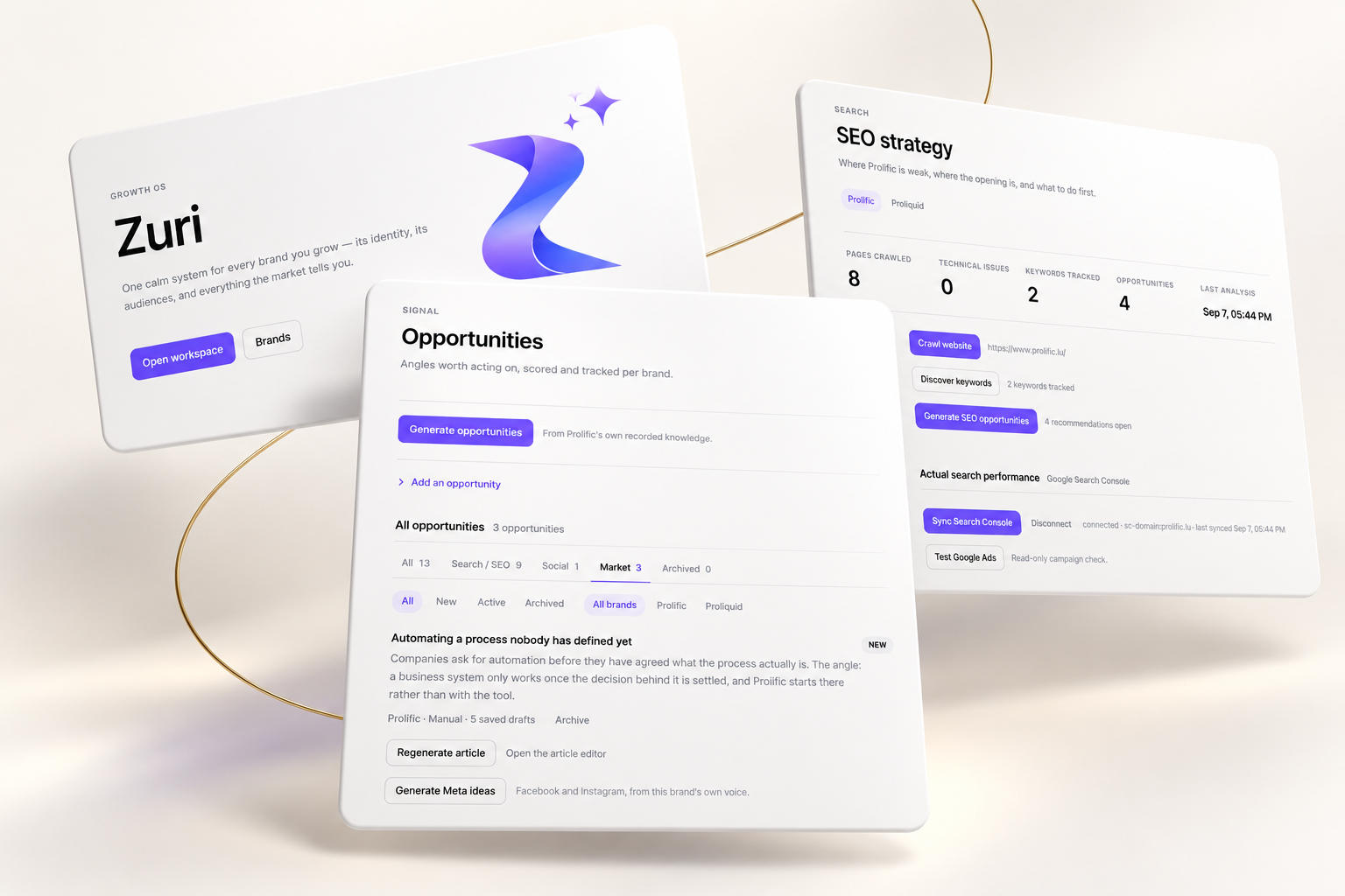 Growth OS Zuri
